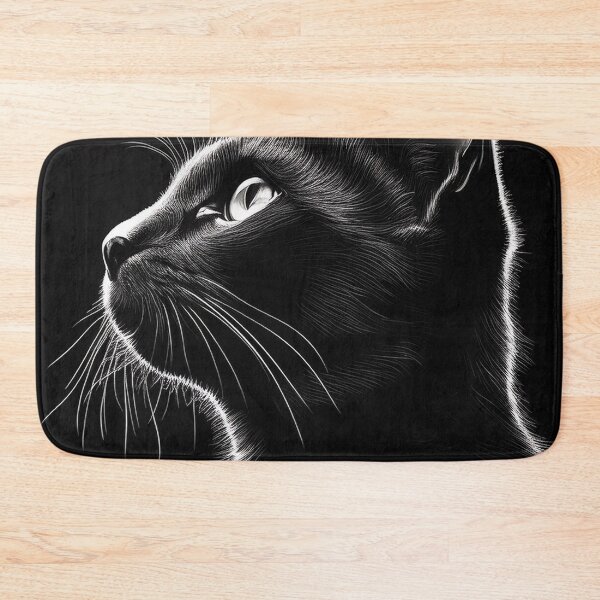Item preview, Beautiful black cat silhouette  designed and sold by Photopat.