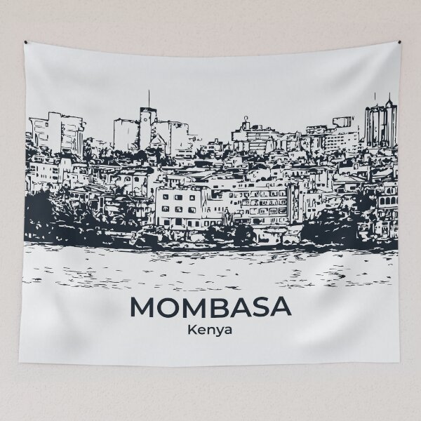 Item preview, Mombasa - Kenya designed and sold by Lakeric Cityscapes.