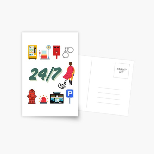 Item preview, The 24/7 Superhero BEST DAD designed and sold by WDWL idea2design.