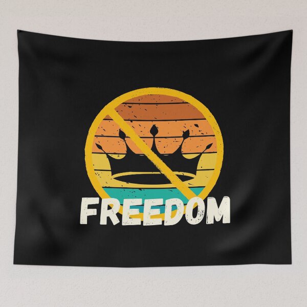 Item preview, Freedom – No Kings, No Masters designed and sold by DARK_NOVA.