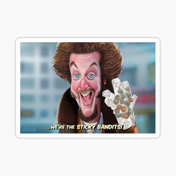 Item preview, "We're the Sticky Bandits!" designed and sold by Mike Giblin Illustration.