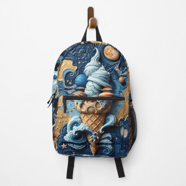 Item preview, Galactic Ice Cream – Cosmic Swirls & Sweet Planets designed and sold by pixelated_echoes.