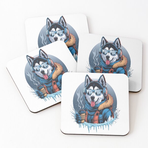 Item preview, Alaskan Malamute – Cool Dog, Hot Coffee! designed and sold by Petpixy.
