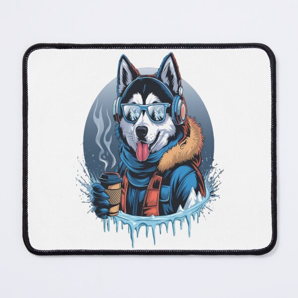 Item preview, Alaskan Malamute – Cool Dog, Hot Coffee! designed and sold by Petpixy.