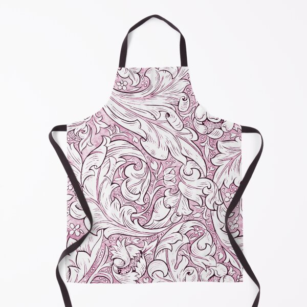 Item preview, Rose Pink Baroque Ornate Foliage  designed and sold by Pixelchicken.