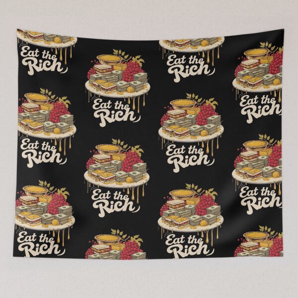 Item preview, Eat the Rich – Feast on Excess designed and sold by postprocess.