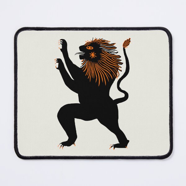 Item preview, Mystical Leo Art – Ancient Standing Lion Design designed and sold by paulo silveira.