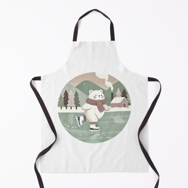 Item preview, Cute Bear Figure Skating T-Shirt designed and sold by Hooi-Boon-Sin.