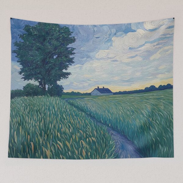 Item preview, Arkansas state | Post-impressionist painting style designed and sold by ComicsFactory.