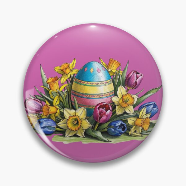 Item preview, Happy Easter Easter Egg Flowers Spring designed and sold by Design_Your_Day.