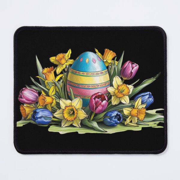 Item preview, Happy Easter Easter Egg Flowers Spring designed and sold by Design_Your_Day.