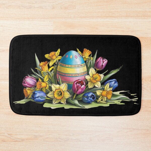 Item preview, Happy Easter Easter Egg Flowers Spring designed and sold by Design_Your_Day.