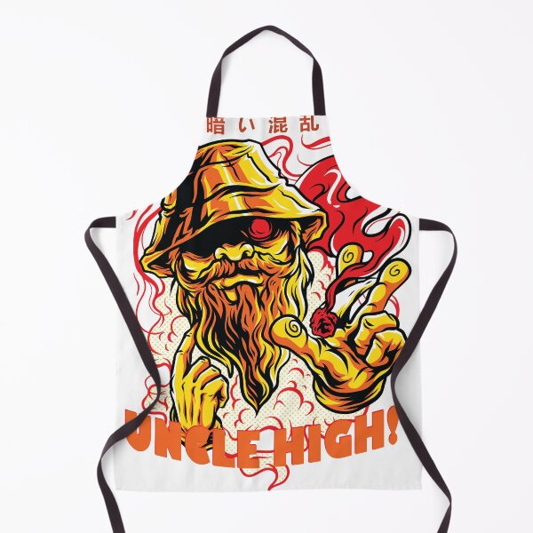Item preview, Illustration of Uncle High with Flame Effects designed and sold by Richstd.