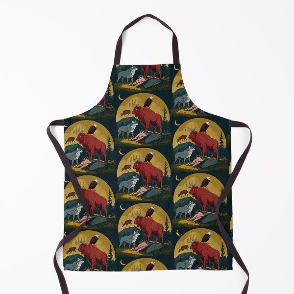 Item preview, American Wildlife Illustrations Animal Art Nature Creature designed and sold by ART ATTACK ZONE.