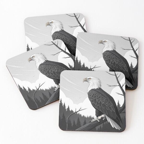 Item preview, Eagle Wildlife Illustrations Animal Art Nature Creature designed and sold by ART ATTACK ZONE.