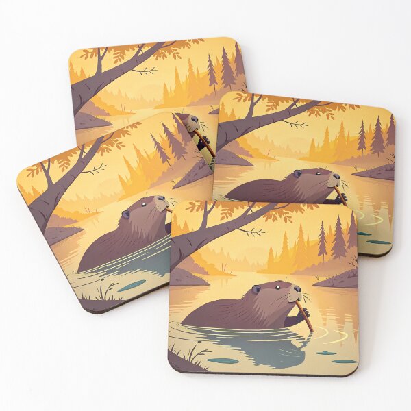 Item preview, Capi Wildlife Illustrations Animal Art Nature Creature designed and sold by ART ATTACK ZONE.