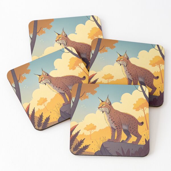 Item preview, Cat Wildlife Illustrations Animal Art Nature Creature designed and sold by ART ATTACK ZONE.