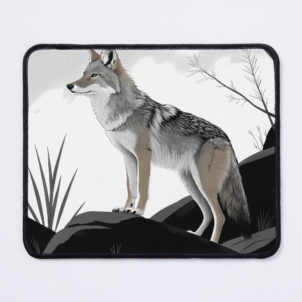 Item preview, Wolf Wildlife Illustrations Animal Art Nature Creature designed and sold by ART ATTACK ZONE.