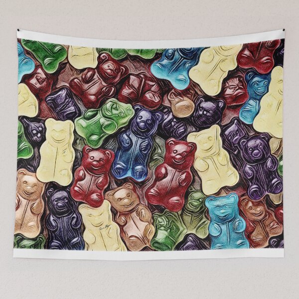 Item preview, Gummy Bear Jamboree designed and sold by Hen-C-Art.