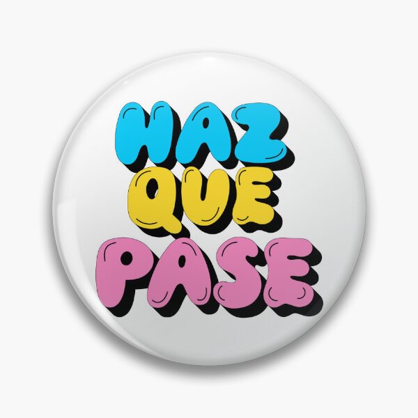 Item preview, Haz que pase sticker designed and sold by DesignPMG.