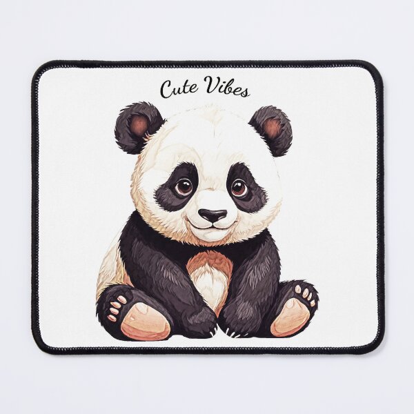 Item preview, Retro Panda Vibes designed and sold by Hen-C-Art.