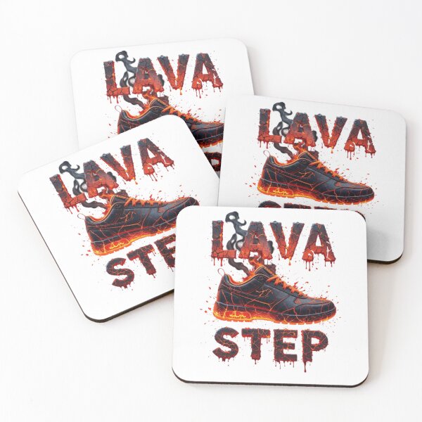 Item preview, Lava Step – Magma Sneakers  Premium Cool Trendy Best Gift designed and sold by Imaginarium of Chaos falcon88 .