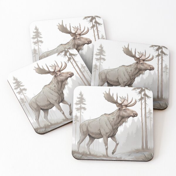 Item preview, Chill Wildlife Illustrations Animal Art Nature Creature designed and sold by ART ATTACK ZONE.