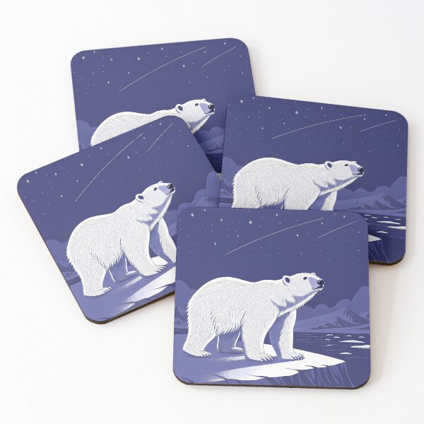 Item preview, Bear Blue Illustrations Animal Art Nature Creature designed and sold by ART ATTACK ZONE.