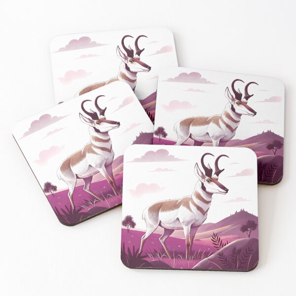 Item preview, Pink Wildlife Illustrations Animal Art Nature Creature designed and sold by ART ATTACK ZONE.