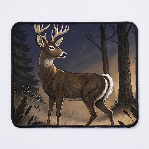 Item preview, Night Wildlife Illustrations Animal Art Nature Creature designed and sold by ART ATTACK ZONE.