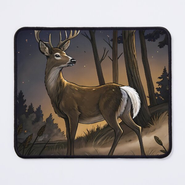 Item preview, Good Night Wildlife Illustrations Animal Art Nature Creature designed and sold by ART ATTACK ZONE.