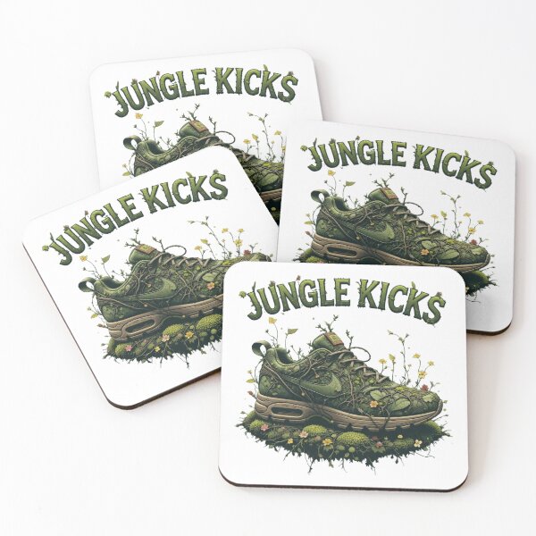 Item preview, Jungle Kicks – Nature-Inspired Sneakers  Premium Cool Trendy Best Gift designed and sold by Imaginarium of Chaos falcon88 .