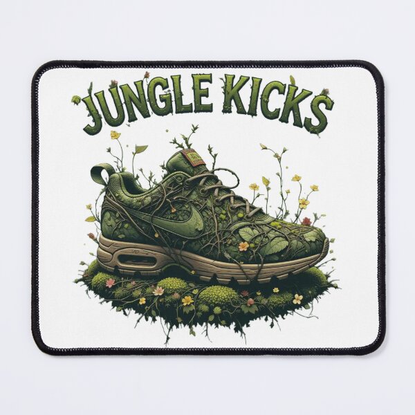 Item preview, Jungle Kicks – Nature-Inspired Sneakers Premium Cool Trendy Best Gift designed and sold by Imaginarium of Chaos falcon88 .