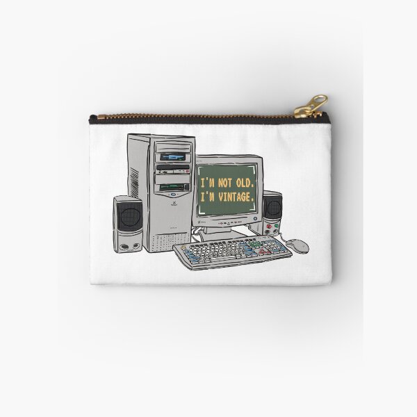 Item preview, 'I'm Not Old. I'm Vintage.' Y2k Desktop Computer  designed and sold by ArtsieArt.