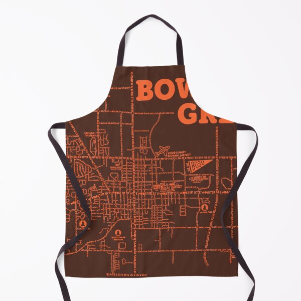 Item preview, Bowling Green Ohio Map Art designed and sold by fiberandgloss.