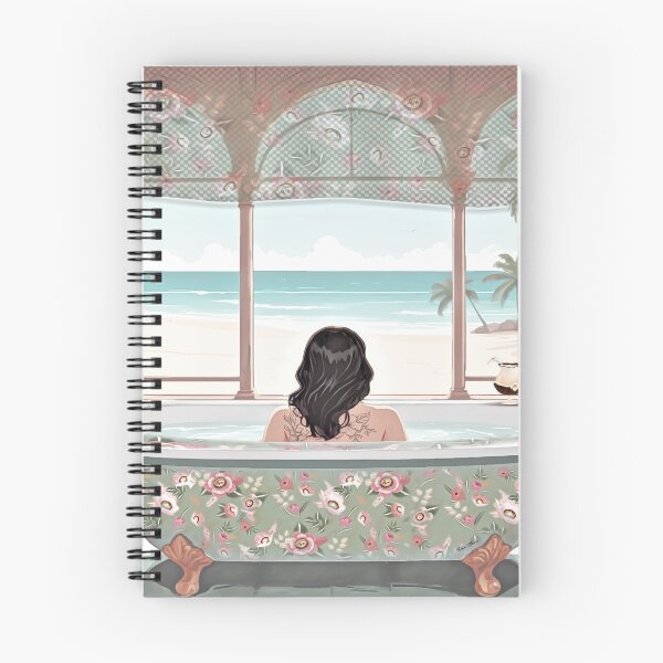 Item preview, Retro bathroom relaxing designed and sold by Hen-C-Art.