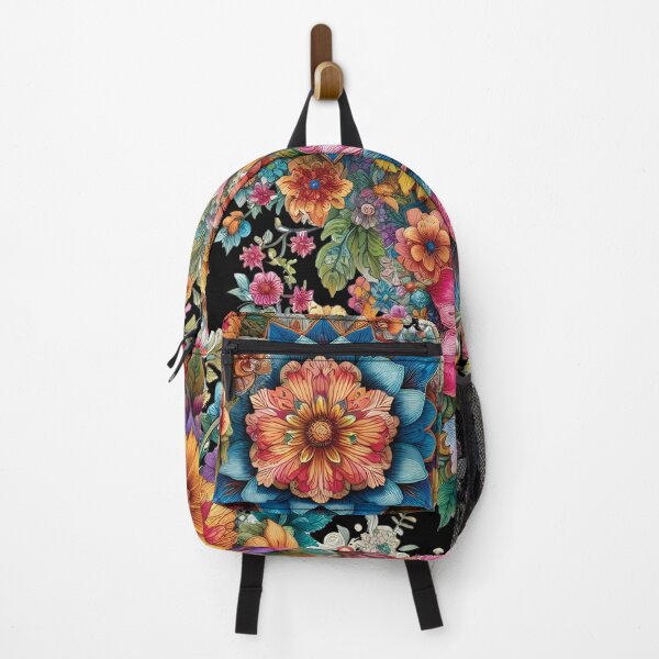 Item preview, Colorful Floral Art1 designed and sold by HappyHavenStu.