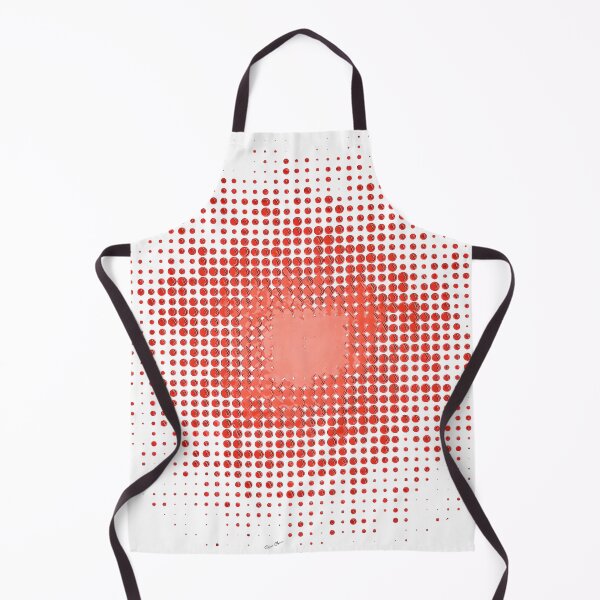 Item preview,  orange dots designed and sold by Hen-C-Art.