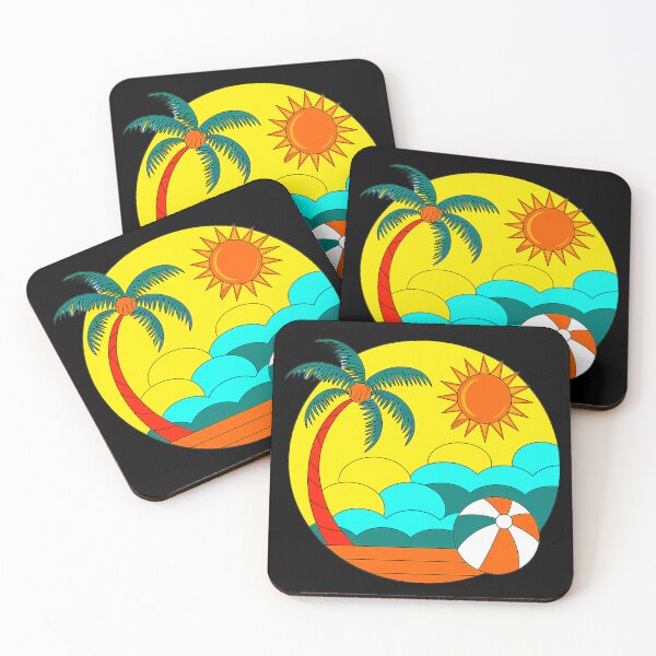 Item preview, Island Beach Vibes Art Design designed and sold by SteezeeStore.