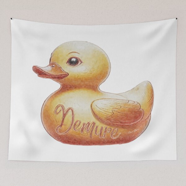 Item preview, yellow rubber ducks Demure  designed and sold by Hen-C-Art.