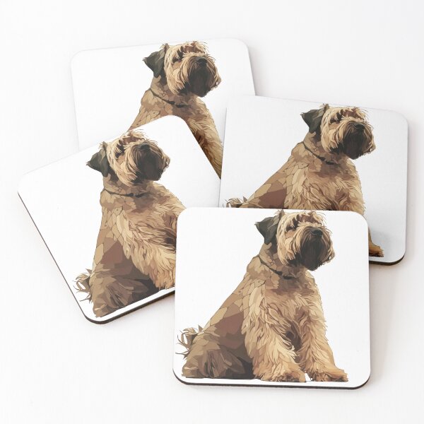 Item preview, Cute Soft Coated Wheaten Terrier dog designed and sold by SMARTKIT  DESIGNAGENCY.