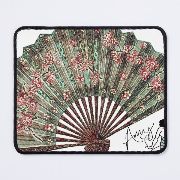 Item preview, Amy's tattoo Ink Inspiration fan designed and sold by Hen-C-Art.