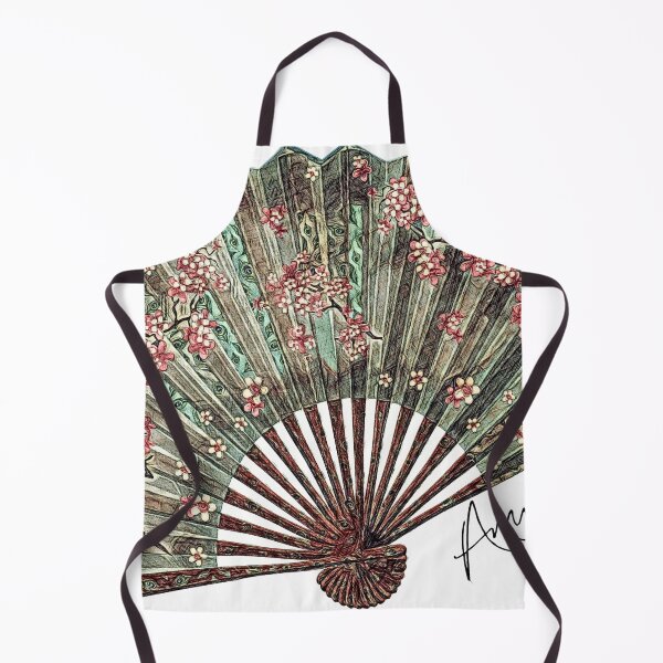 Item preview, Amy's tattoo Ink Inspiration fan designed and sold by Hen-C-Art.