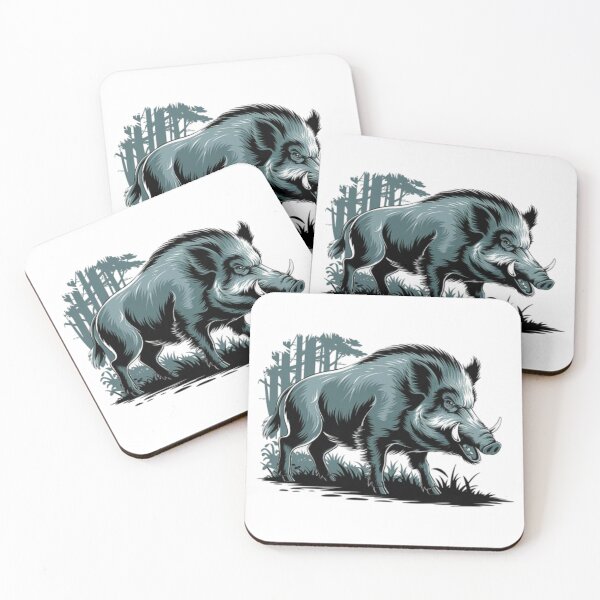 Item preview, Wild Boar – Fierce Forest Beast designed and sold by Tomasz  Siennicki.