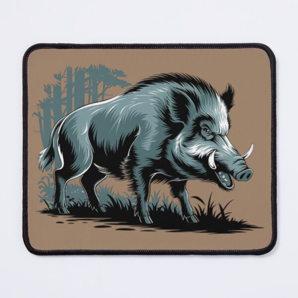 Item preview, Wild Boar – Fierce Forest Beast designed and sold by Tomasz  Siennicki.