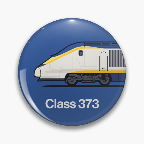 Item preview, Class 373 Blue High Speed Train Side England designed and sold by VoodooCircus.