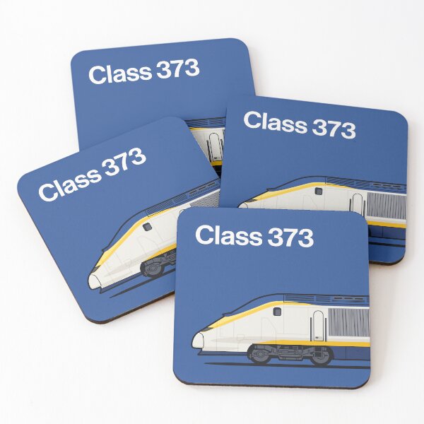 Item preview, Class 373 Blue High Speed Train Side England designed and sold by VoodooCircus.