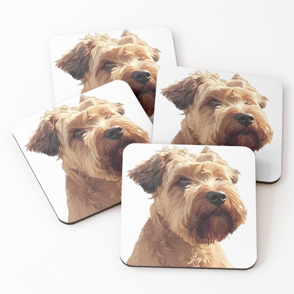 Item preview, Cute Soft Coated Wheaten Terrier dog designed and sold by SMARTKIT  DESIGNAGENCY.