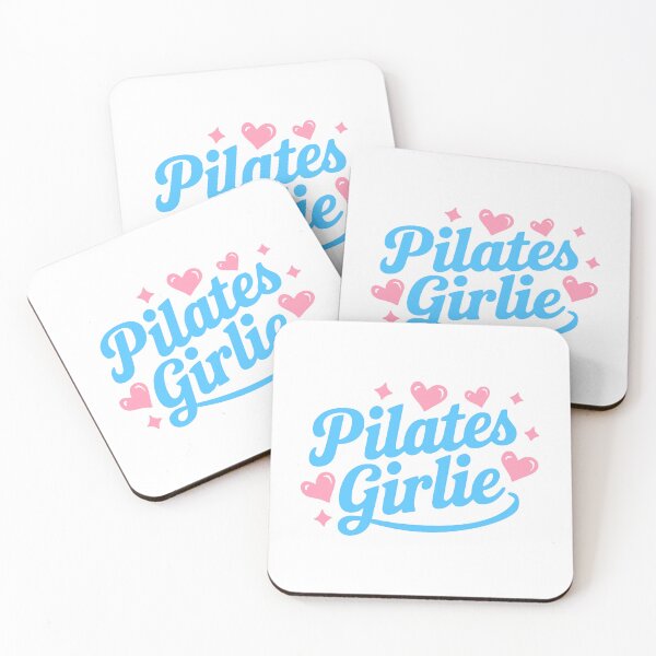 Item preview, Pilates Girlie! Pink And Blue Pilates Girl designed and sold by PMCreative.