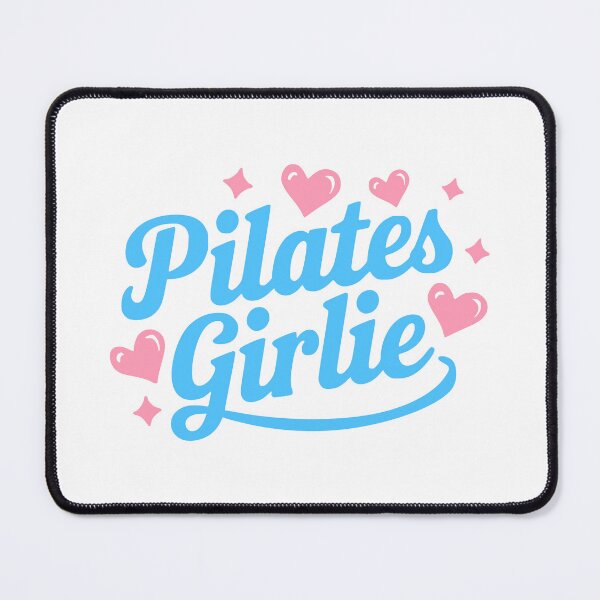 Item preview, Pilates Girlie! Pink And Blue Pilates Girl designed and sold by PMCreative.
